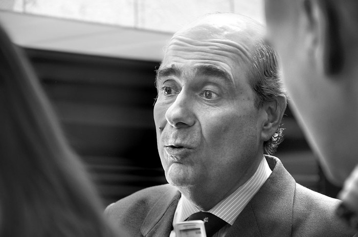 Pablo Abdala asiste a la Comisión de Constitución, Codigos, Legislación General
y Administración, ayer, en el edificio anexo del Palacio Legislativo. Foto: Alessandro Maradei