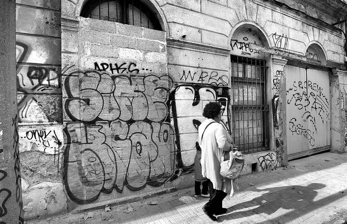 Barrio Cordón, Montevideo. Foto: Federico Gutiérrez (archivo, junio de 2017)