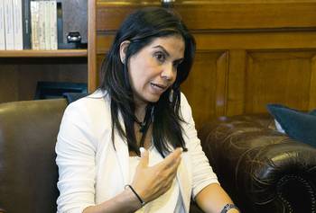 Verónica Alonso (archivo, abril de 2018). Verónica Alonso (archivo, abril de 2018).