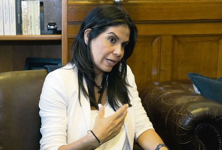 Verónica Alonso (archivo, abril de 2018). · Foto: Mariana Greif Verónica Alonso (archivo, abril de 2018). · Foto: Mariana Greif