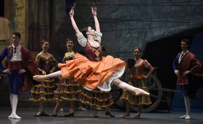 Ballet Nacional del Sodre (archivo, setiembre de 2014).
 · Foto: Nicolás Celaya