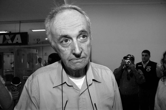 Manuel Cordero, ingresa al juzgado de Santa ana do Livramento./ (archivo, octubre de 2007) · Foto: Sandro Pereyra