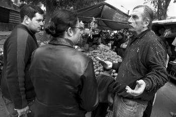 Jorge Zabalza, el sábado, en la feria de Colón Jorge Zabalza, el sábado, en la feria de Colón