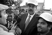 El presidente venezolano, Nicolás Maduro, ayer en su visita a Urutransfor.