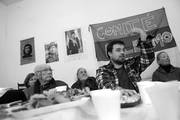 Asamblea del comité Palermo del Frente Amplio, ayer de tarde.