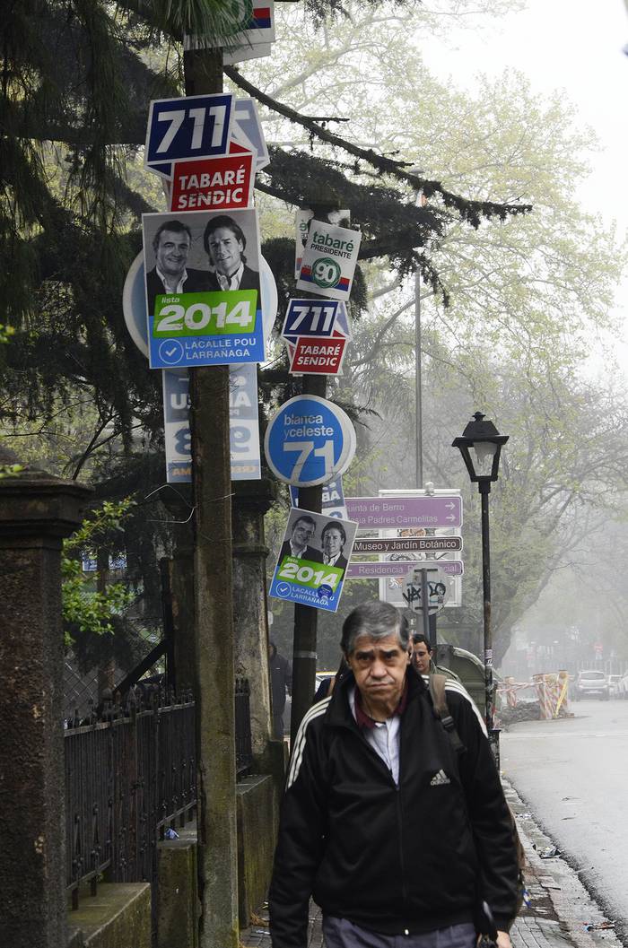 Barrio Prado, durante la campaña electoral del 2014. (archivo, setiembre de 2014) · Foto: Alessandro Maradei