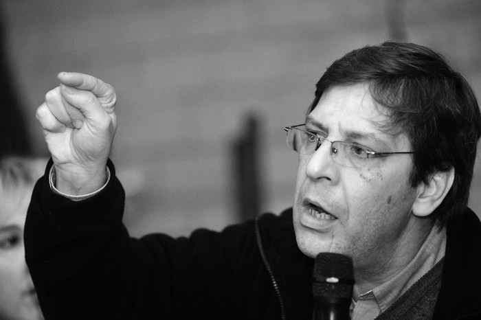 Javier Miranda, ayer, en el Club Progreso. Foto: Federico Gutiérrez