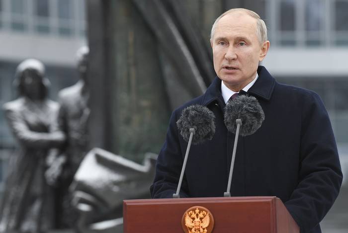 Vladimir Putin, el 20 de diciembre, en Moscú.  · Foto: alexey kinolsky SPUTNIK / AFP