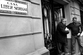 José Mujica, ayer, al retirarse de la sede del Frente Amplio José Mujica, ayer, al retirarse de la sede del Frente Amplio