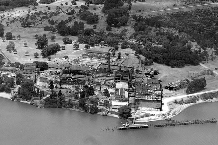 Frigorífico Anglo, en Fray Bentos (archivo, enero de 2006). · Foto: Iván Franco