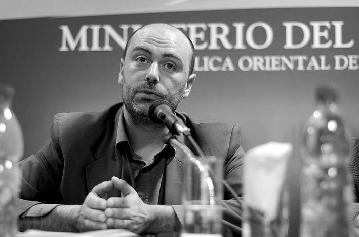 Gustavo Belarra. Foto: Pablo Vignali (archivo, noviembre de 2013)
