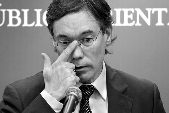 Martín Valcorba, en el Ministerio de Economía. Foto: Pablo Vignali (archivo, setiembre de 2016)