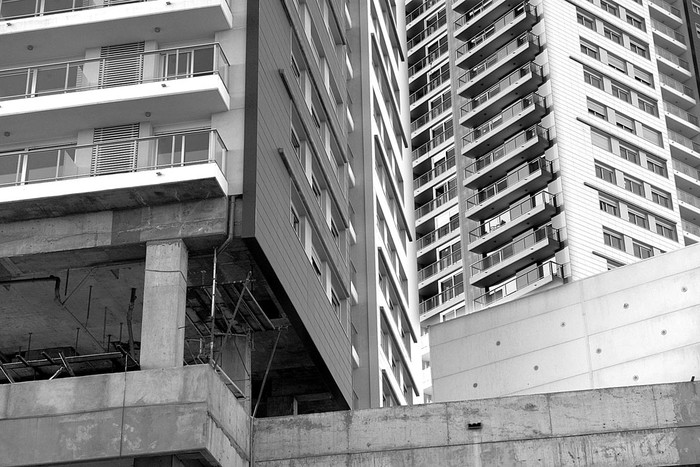 Torres de Nuevo Centro Shopping, ayer. Foto: Andrés Cuenca