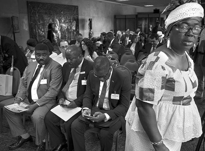VIII Encuentro del Frente de Parlamentarios contra el Hambre de América Latina y el Caribe, ayer, en el edificio anexo del Palacio Legislativo. Foto: Pablo Vignali