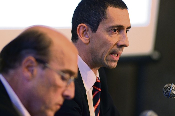 Juan Voelker (der.) y Daniel Martínez (archivo). · Foto: Pablo Vignali