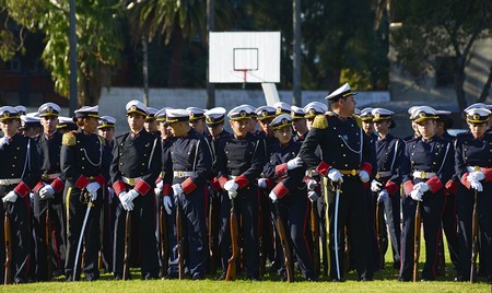 Estudiantes del liceo militar, durante el acto del Día del ejército. Foto: Andrés Cuenca
(archivo, mayo de 2017 · Foto: Andrés Cuenca Estudiantes del liceo militar, durante el acto del Día del ejército. Foto: Andrés Cuenca
(archivo, mayo de 2017 · Foto: Andrés Cuenca