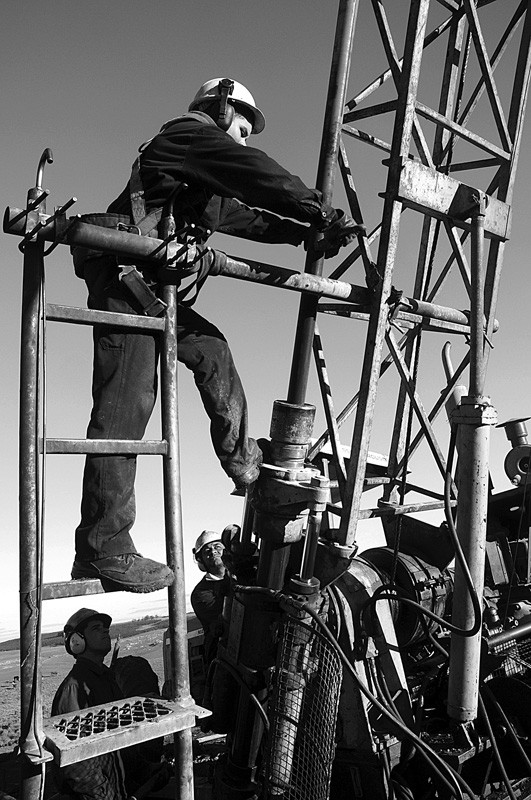 Trabajos de prospección de la minera Aratirí en la zona de Valentines. (archivo, julio de 2011) · Foto: Sandro Pereyra