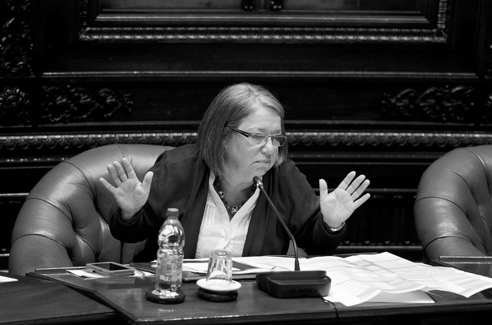 Mónica Xavier. Foto: Pablo Vignali (archivo, junio de 2017)