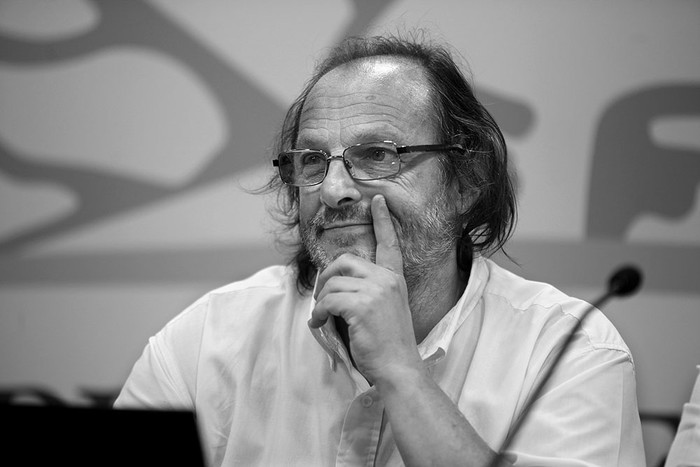 Daniel Olesker durante una conferencia. Foto: Pedro Rincón (archivo, febrero de 2013)