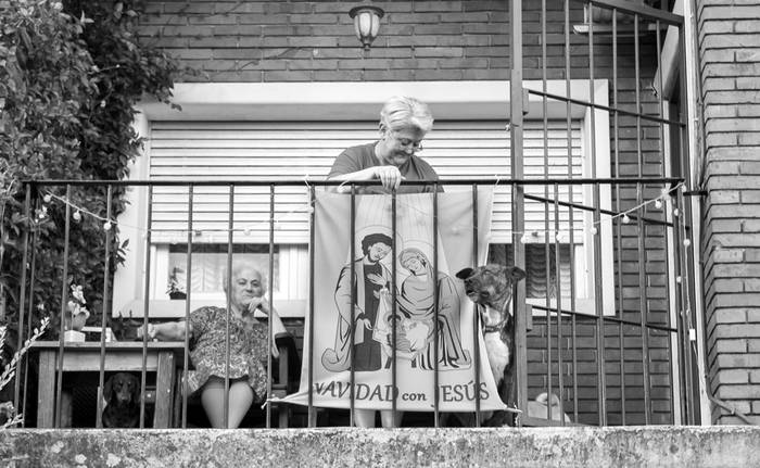 Balconera en una casa del barrio Buceo. Foto: Adrián Mariotti