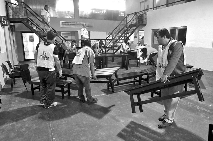 Comunidad Educativa del Comcar. Foto: Federico Gutiérrez
