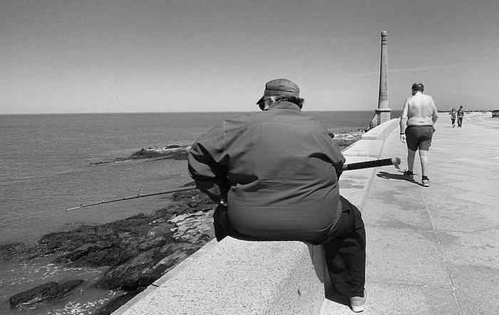 Rambla de Montevideo. Foto: Iván Franco (archivo, octubre de 2011).