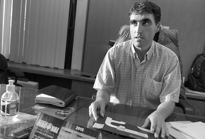 Andrés Lima. Foto: Santiago Mazzarovich (archivo, mayo de 2015)