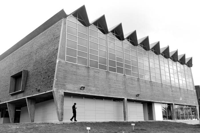 Nueva sede del Instituto Superior de Educación Física en Montevideo, inaugurada ayer. Foto: Andrés Cuenca