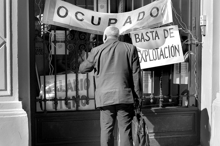 Sede del Inumet, ocupada ayer. Foto: Pablo Vignali