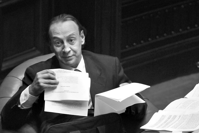 Óscar López Goldaracena. Foto: Javier Calvelo (archivo, abril de 2011)