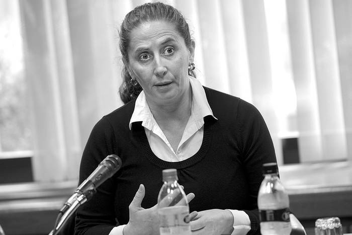 Carol Aviaga. Foto: Santiago Mazzarovich (archivo, setiembre de 2015)