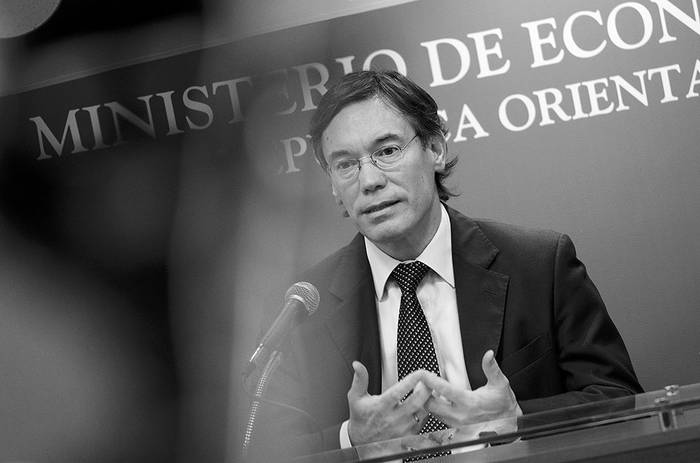 Martín Vallcorba, Responsable del Programa de Inclusión Financiera. Foto: Pablo Vignali (archivo, setiembre de 2016)