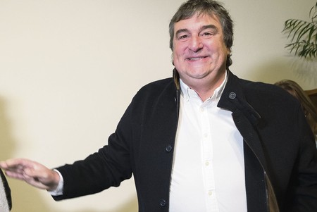 Sergio Botana, el 23 de julio, en la Casa del Partido Nacional. · Foto: Pablo Vignali Sergio Botana, el 23 de julio, en la Casa del Partido Nacional. · Foto: Pablo Vignali