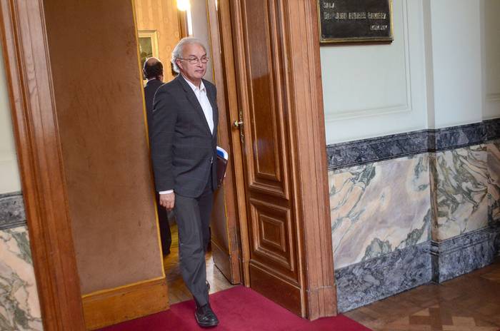 Ruben Martínez Huelmo (archivo, octubre de 2015).
 · Foto: Pablo Vignali