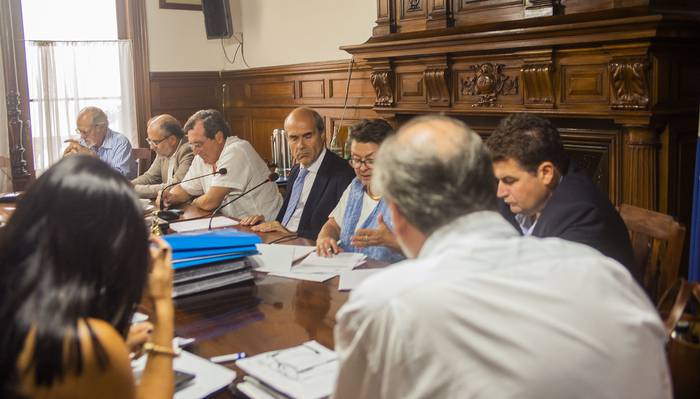 Reunión del Directorio del Partido Nacional. · Foto: Alessandro Maradei