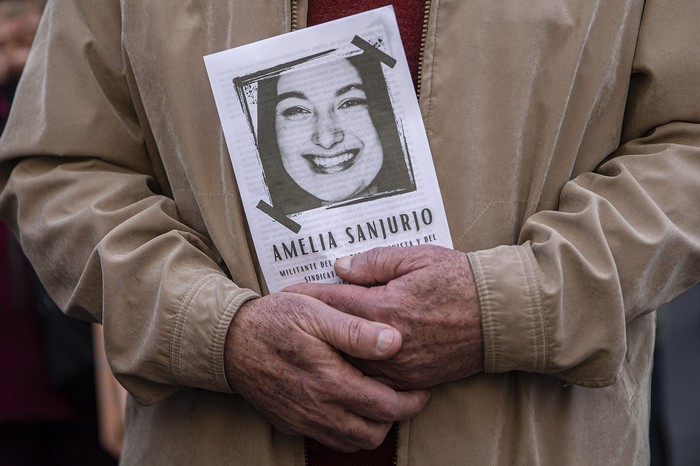 Homenaje a Amelia Sanjurjo, el 6 de junio en la Universidad de la República. · Foto: Ernesto Ryan