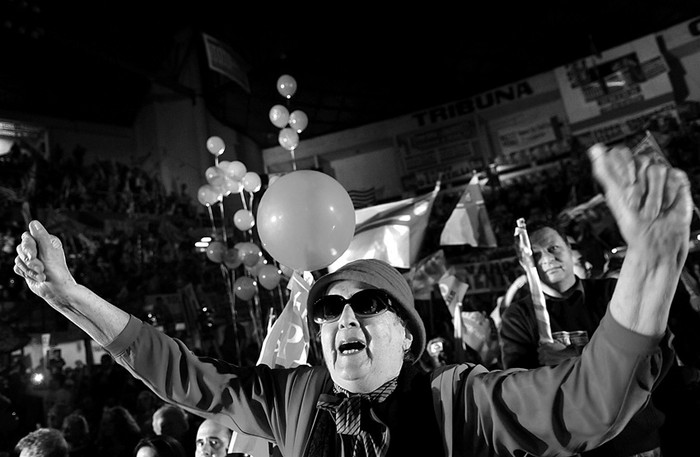 Acto de proclamación de Pedro Bordaberry como precandidato presidencial del Partido Colorado.  · Foto: Nicolás Celaya