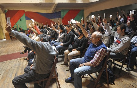 Acto de Unidad Popular, el sábado. · Foto: Federico Gutiérrez Acto de Unidad Popular, el sábado. · Foto: Federico Gutiérrez