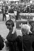 Marcha en conmemoración del Día Internacional de Lucha contra Todas las Formas de Violencia hacia las Mujeres, el sábado en el Centro de Montevideo. / Fotos: Manuela Aldabe