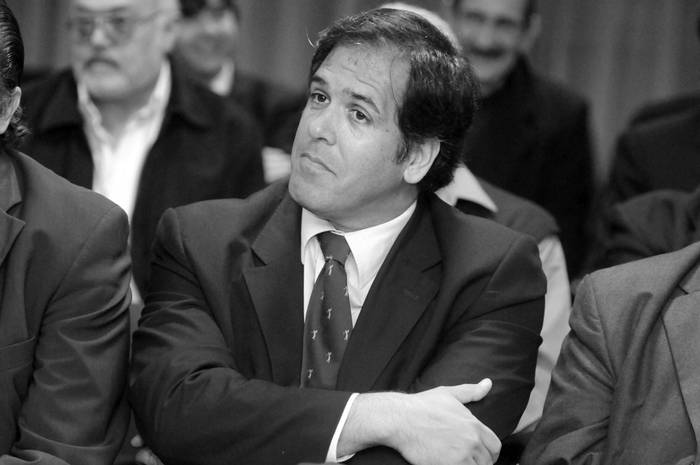Juan Mailhos (archivo, setiembre de 2008). · Foto: Ricardo Antúnez