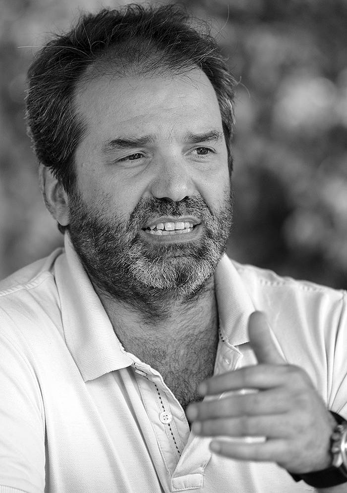 Patricio Lorente, vicepresidente de la fundación Wikimedia. / Foto: Sandro Pereyra
