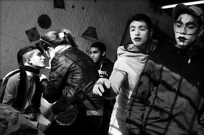 Actividad cultural en la Colonia Berro. Foto: Nicolás Celaya (Archivo, junio de 2014)