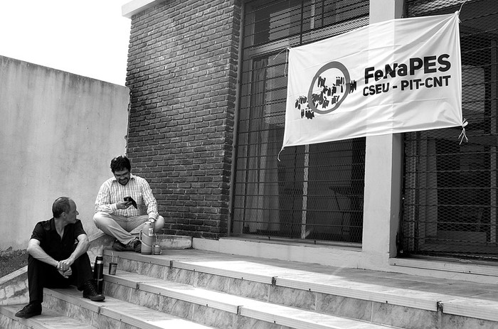 Liceo ocupado. Foto: Pablo Vignali (archivo, noviembre de 2015)