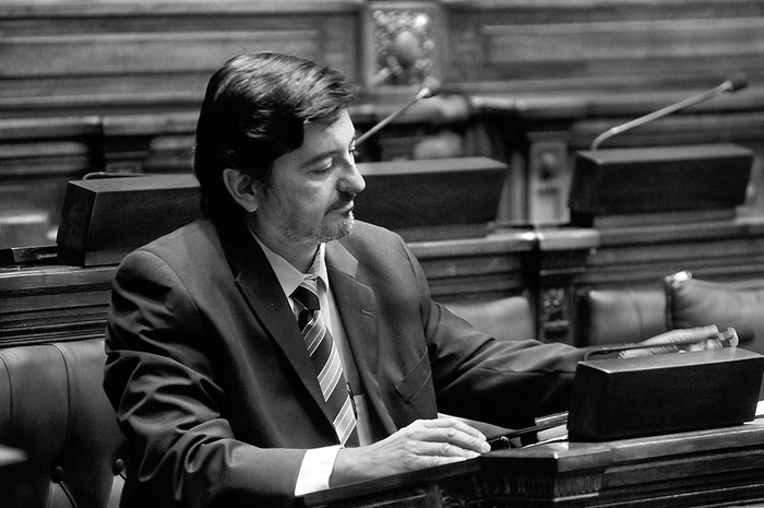 Enzo Malán, diputado del Frente Amplio. Foto: Sandro Pereyra (archivo, febrero de 2015)
