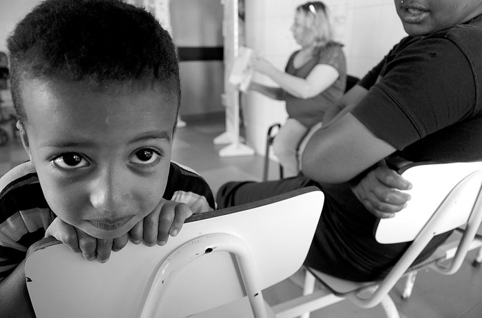 Programa de estimulación de lectura en Policlínica Centro de Salud Cerro.
Foto: Alessandro Maradei (archivo, diciembre de 2015)