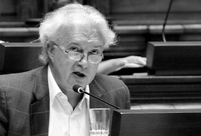 Rubén Martínez Huelmo. Foto: Sandro Pereyra (archivo, diciembre de 2014)