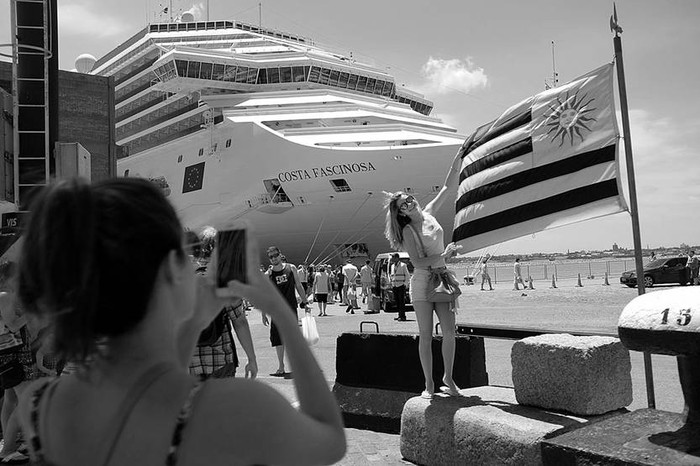 Puerto de Montevideo. Foto: Pablo Vignali (archivo, enero de 2016)