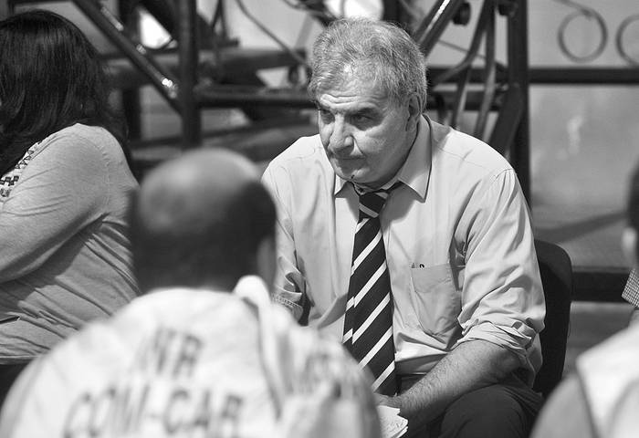Juan Miguel Petit, en el Complejo Penitenciario Santiago Vázquez. Foto: Federico Gutiérrez (archivo, marzo de 2016)