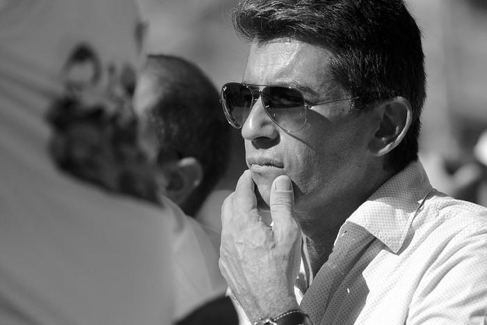 Raúl Sendic. Foto: Pablo Vignali (archivo, mayo de 2017)