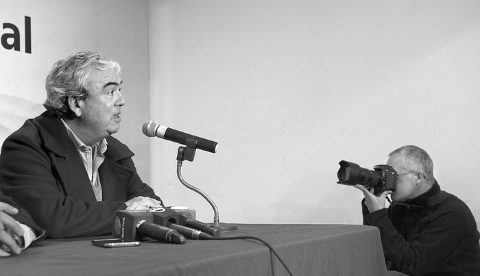 Luis Alberto Heber. Foto: Andrés Cuenca (archivo setiembre de 2018)